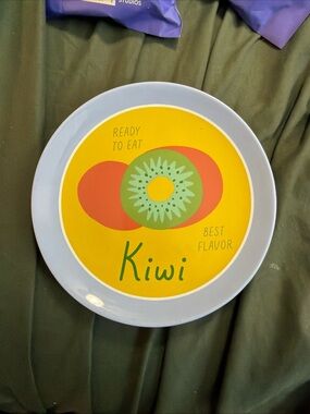 Kiwi Plate Harry Styles Inspired Aesthetic Decor Dish